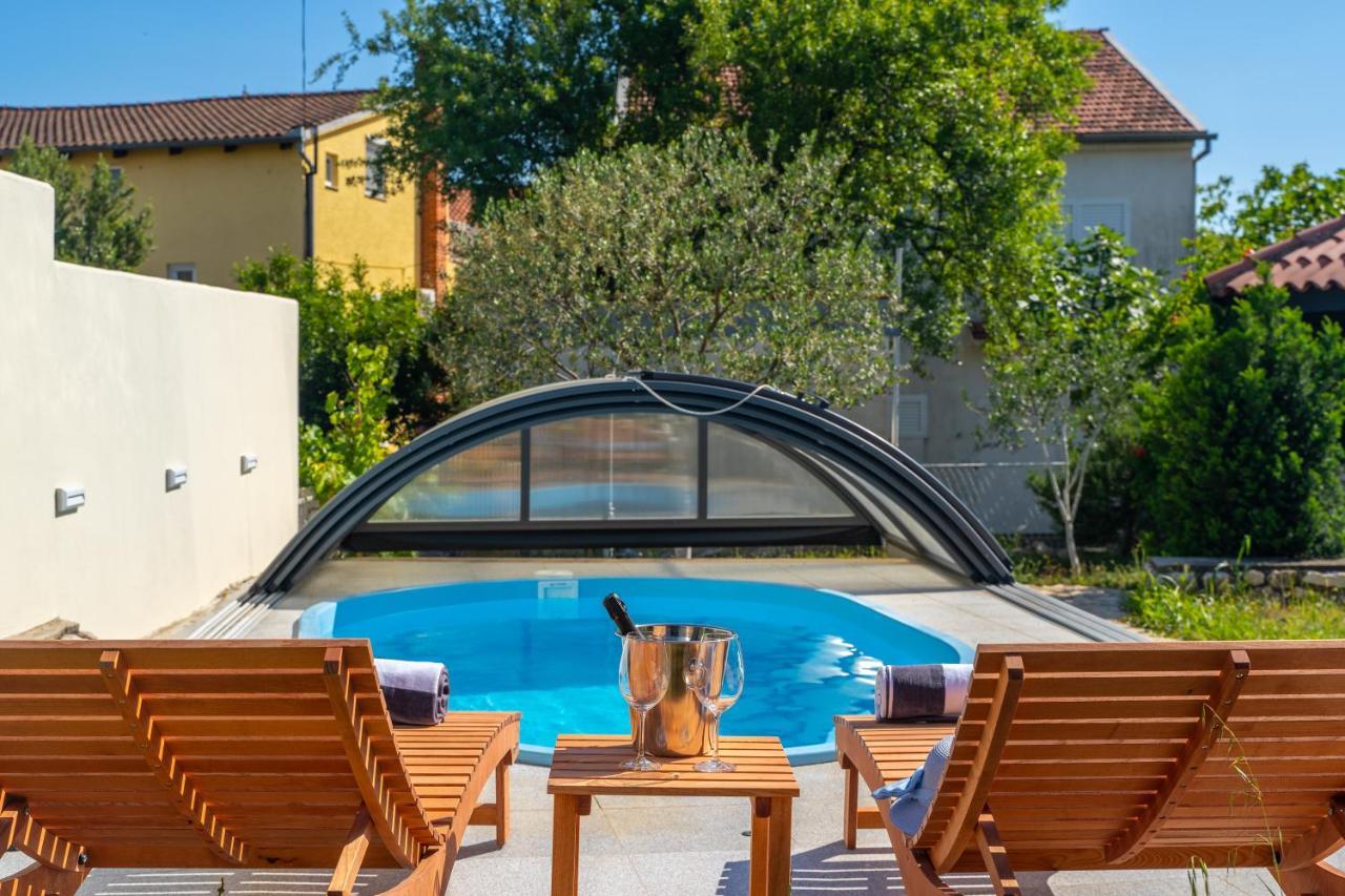 Villa Lusi House Sveti Filip i Jakov Esterno foto
